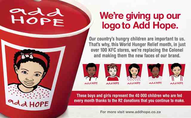  Add HOPE An Initiative By KFC To Provide Meals To Poor Kids SAGMart