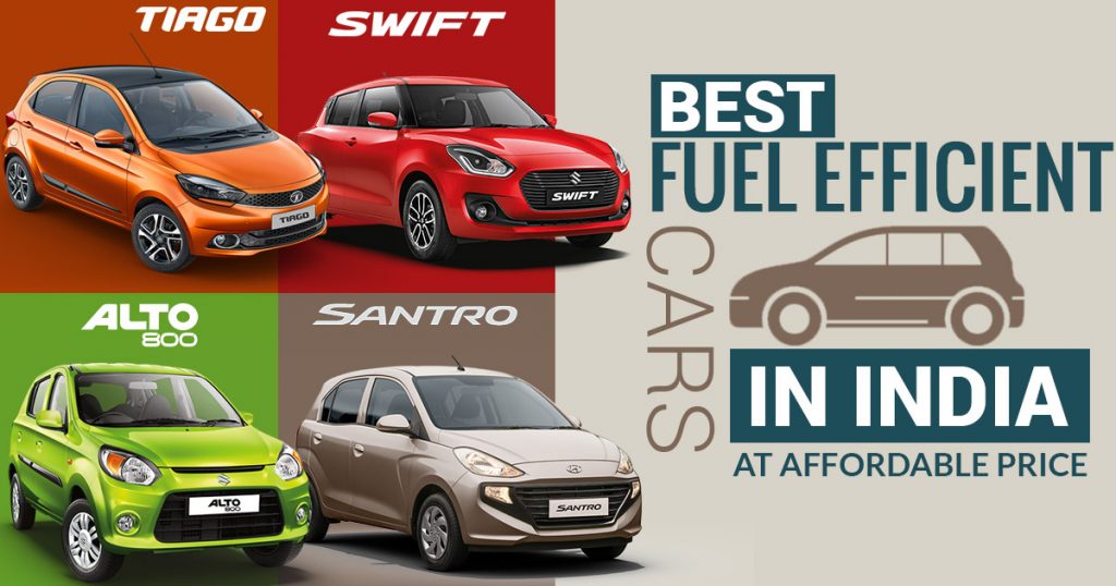 Top 5 Fuel Efficient Cars in India at Affordable Price SAGMart